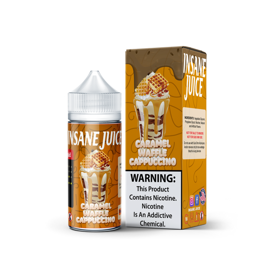 INSANE CARAMEL WAFFLE CAPPUCINO 50MG 30M