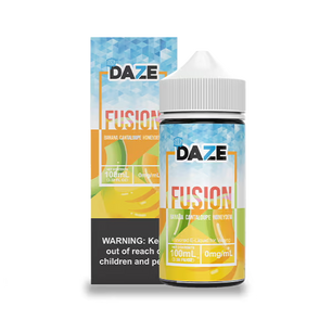 DAZE FUSION BANANA CANTALOUPE HONEYDEW ICED 100ML