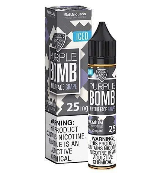 VGOD PURPPLE BOMB ICED 25/50mg 30ml