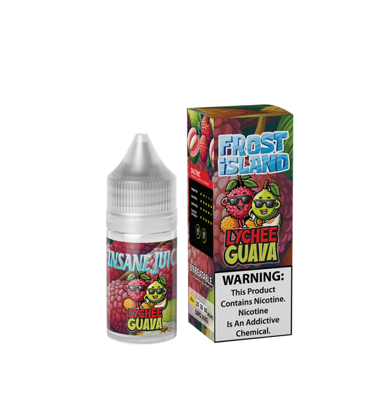 INSANE FROST LYCHEE GUAVA 50MG 30ML