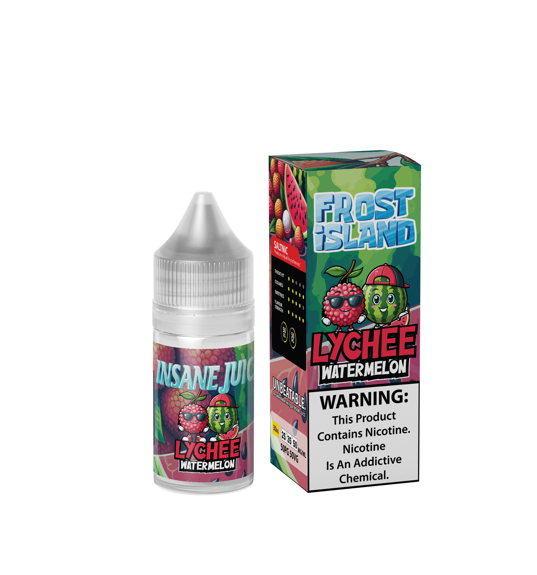 INSANE FROST ISLAND LYCHEE WATERMELON 50