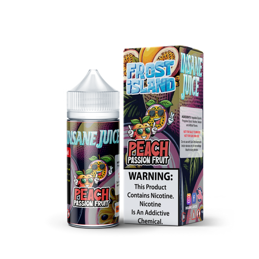 INSANE FROST PEACH PASSION FRUIT 25MG 30