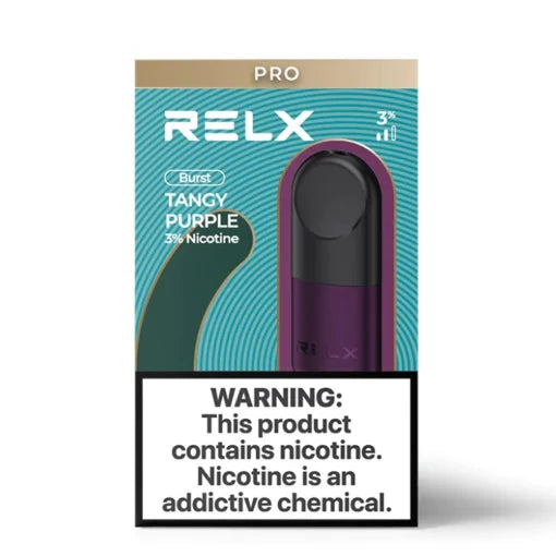 RELX POD TANGY PURPLE 3% GRAPE