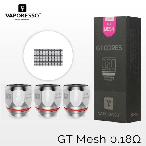 VAPORESSO GT CORES O.18 OHMS