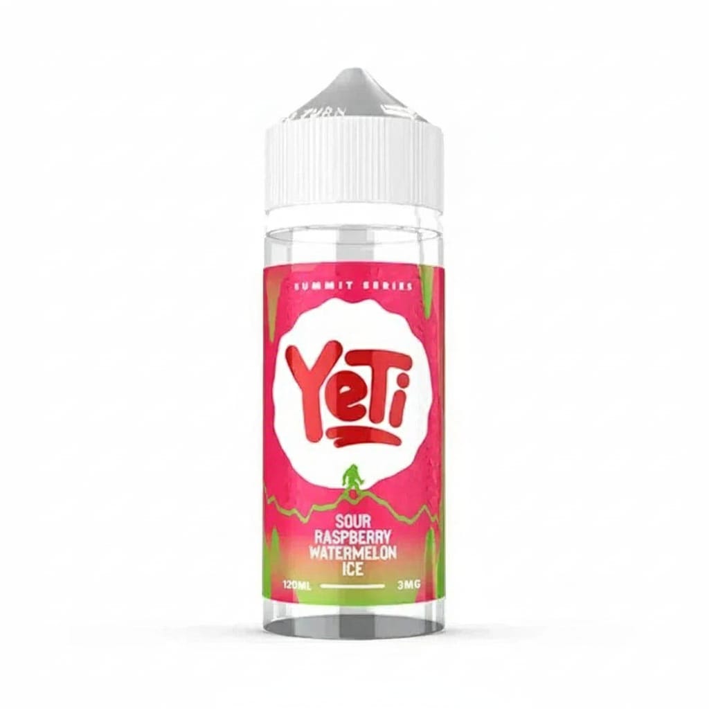 YETI SOUR RASPBERRY WATERMELON ICE 3MG 120ML